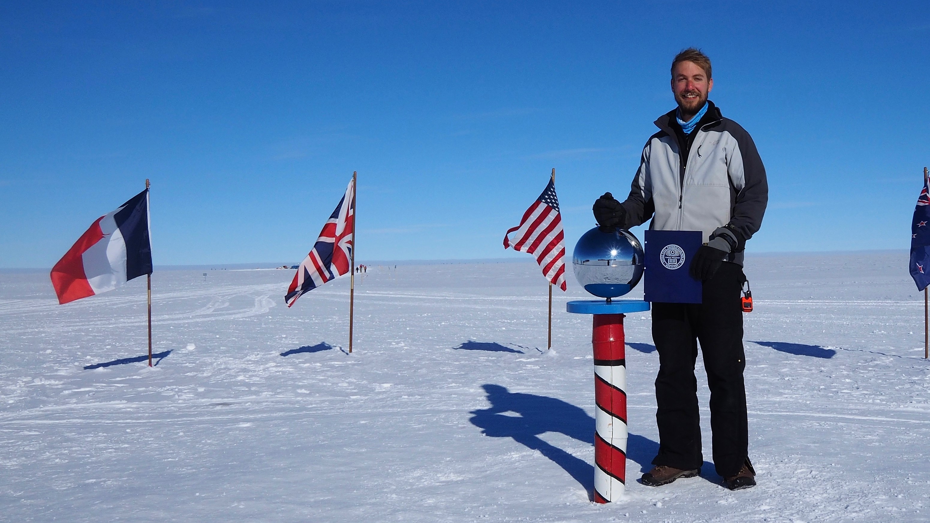 Nick Holschuh Amherst South Pole